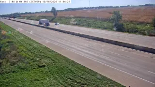 I-80 at Mile Marker 246.9 – Iowa City