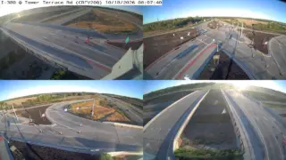 I-380 at Tower Terrace – Mile Marker 26.5 – Hiawatha – Multi-Angle View
