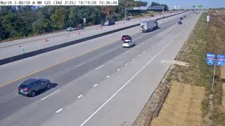 I-35/I-80 at Mile Marker 125 – Urbandale