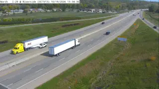 I-29 at Riverside Boulevard – Mile Marker 151.4 – Sioux City