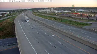I-29 at Singing Hills Boulevard – Mile Marker 143.7 – Sioux City