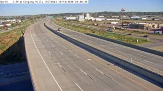 I-29 at Singing Hills Boulevard – Mile Marker 143.7 – Sioux City