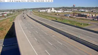 I-29 at Singing Hills Boulevard – Mile Marker 143.7 – Sioux City
