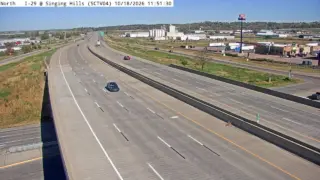 I-29 at Singing Hills Boulevard – Mile Marker 143.7 – Sioux City