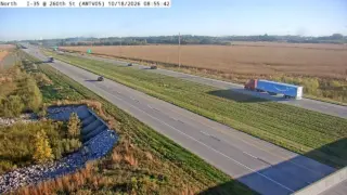 I-35 at 260th Street – Mile Marker 109.8 – Near Ames