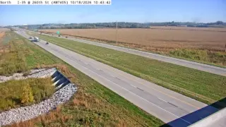 I-35 at 260th Street – Mile Marker 109.8 – Near Ames