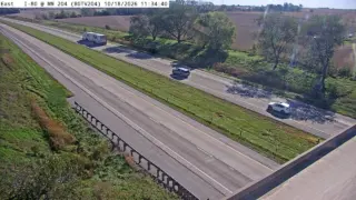 I-80 at Mile Marker 203.4 – Near Victor