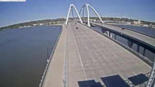 I-74 at Eastbound Sign Truss – Mile Marker 5.4 – Near Bettendorf