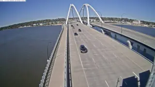 I-74 at Eastbound Sign Truss – Mile Marker 5.4 – Near Bettendorf