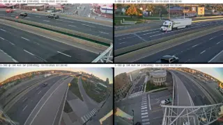 I-380 at 1st Avenue Southwest – Mile Marker 19.8 – Cedar Rapids – Multi-Angle View