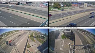 I-380 at 1st Avenue Southwest – Mile Marker 19.8 – Cedar Rapids – Multi-Angle View