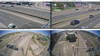 I-380 at 1st Avenue Southwest – Mile Marker 19.8 – Cedar Rapids – Multi-Angle View