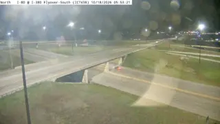 I-80 at I-380 Northbound Flyover – Mile Marker 238.8 – Coralville