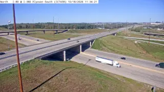 I-80 at I-380 Northbound Flyover – Mile Marker 238.8 – Coralville