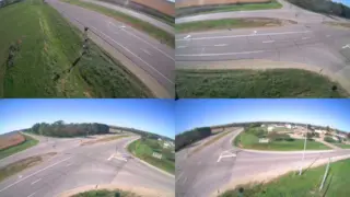 US 151 at near Springville W – Mile Marker 43.5 – Springville – Multi-Angle View
