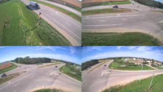 US 151 at near Springville W – Mile Marker 43.5 – Springville – Multi-Angle View