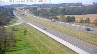 I-380 at Poyner Road – Mile Marker 62.2 – Near Gilbertville