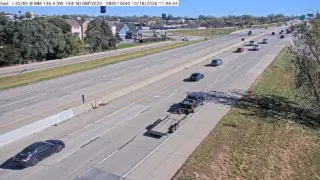 I-35/I-80 at Mile Marker 136.4 – Near Des Moines