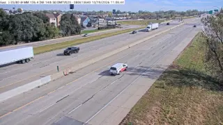 I-35/I-80 at Mile Marker 136.4 – Near Des Moines