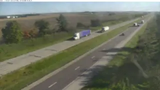 I-80 at Y Avenue – Mile Marker 227.6 – Near Oxford
