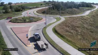 I-80 at Herbert Hoover Highway – Mile Marker 249 – Near Iowa City – Wrong-Way Monitoring View