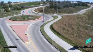 I-80 at Herbert Hoover Highway – Mile Marker 249 – Near Iowa City – Wrong-Way Monitoring View