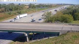 I-80 at US 65 – Mile Marker 140.4 – Near Altoona