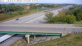 I-80 at US 65 – Mile Marker 140.4 – Near Altoona