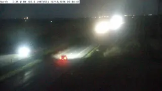 I-35 at Mile Marker 105.6 – Near Huxley