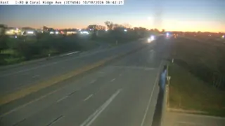 I-80 at Coral Ridge Avenue – Mile Marker 240.2 – Coralville