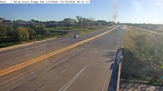 I-80 at Coral Ridge Avenue – Mile Marker 240.2 – Coralville