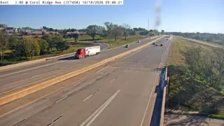 I-80 at Coral Ridge Avenue – Mile Marker 240.2 – Coralville