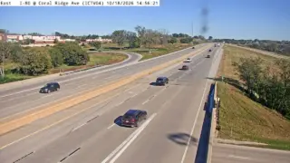 I-80 at Coral Ridge Avenue – Mile Marker 240.2 – Coralville
