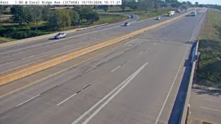 I-80 at Coral Ridge Avenue – Mile Marker 240.2 – Coralville
