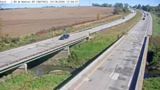 I-80 at Newton Message Sign – Mile Marker 162.8 – Near Newton