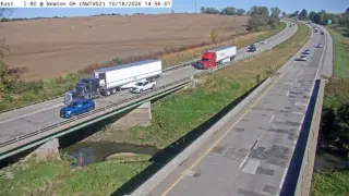 I-80 at Newton Message Sign – Mile Marker 162.8 – Near Newton