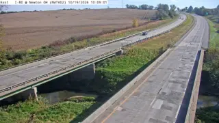 I-80 at Newton Message Sign – Mile Marker 162.8 – Near Newton