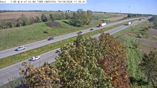 I-80 West of County Road T38 – Mile Marker 177.8 – Near Oakland Acres