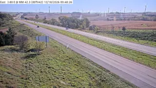 I-80 at Mile Marker 42.1 – Near Avoca
