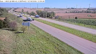I-80 at Mile Marker 42.1 – Near Avoca