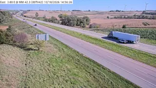 I-80 at Mile Marker 42.1 – Near Avoca