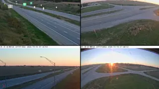 US 20 at Mile Marker 126.20 – Near Otho – Multi-Angle View