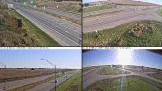 US 20 at Mile Marker 126.20 – Near Otho – Multi-Angle View