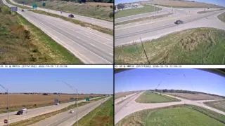 US 20 at Mile Marker 126.20 – Near Otho – Multi-Angle View