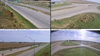 US 20 at Mile Marker 126.20 – Near Otho – Multi-Angle View