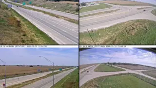 US 20 at Mile Marker 126.20 – Near Otho – Multi-Angle View