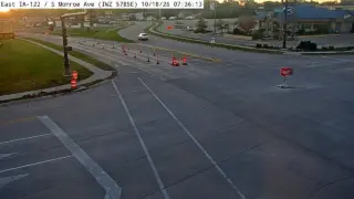 IA 122 at South Monroe Avenue – Mason City – East View