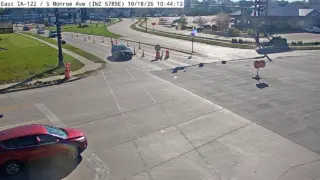 IA 122 at South Monroe Avenue – Mason City – East View