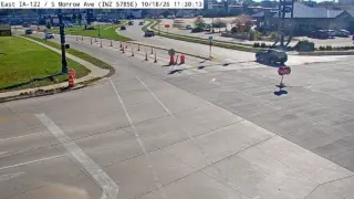 IA 122 at South Monroe Avenue – Mason City – East View