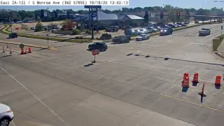 IA 122 at South Monroe Avenue – Mason City – East View